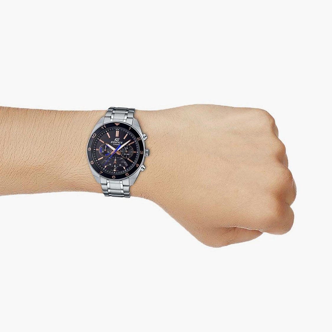 Casio Edifice EFV-590D-1AVUDF Analog Black Dial Men's Watch