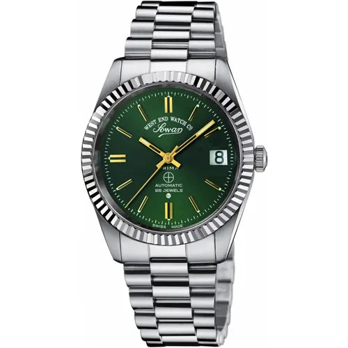 West End Women's Green Dial Automatic Watch 6858.10.3330Y