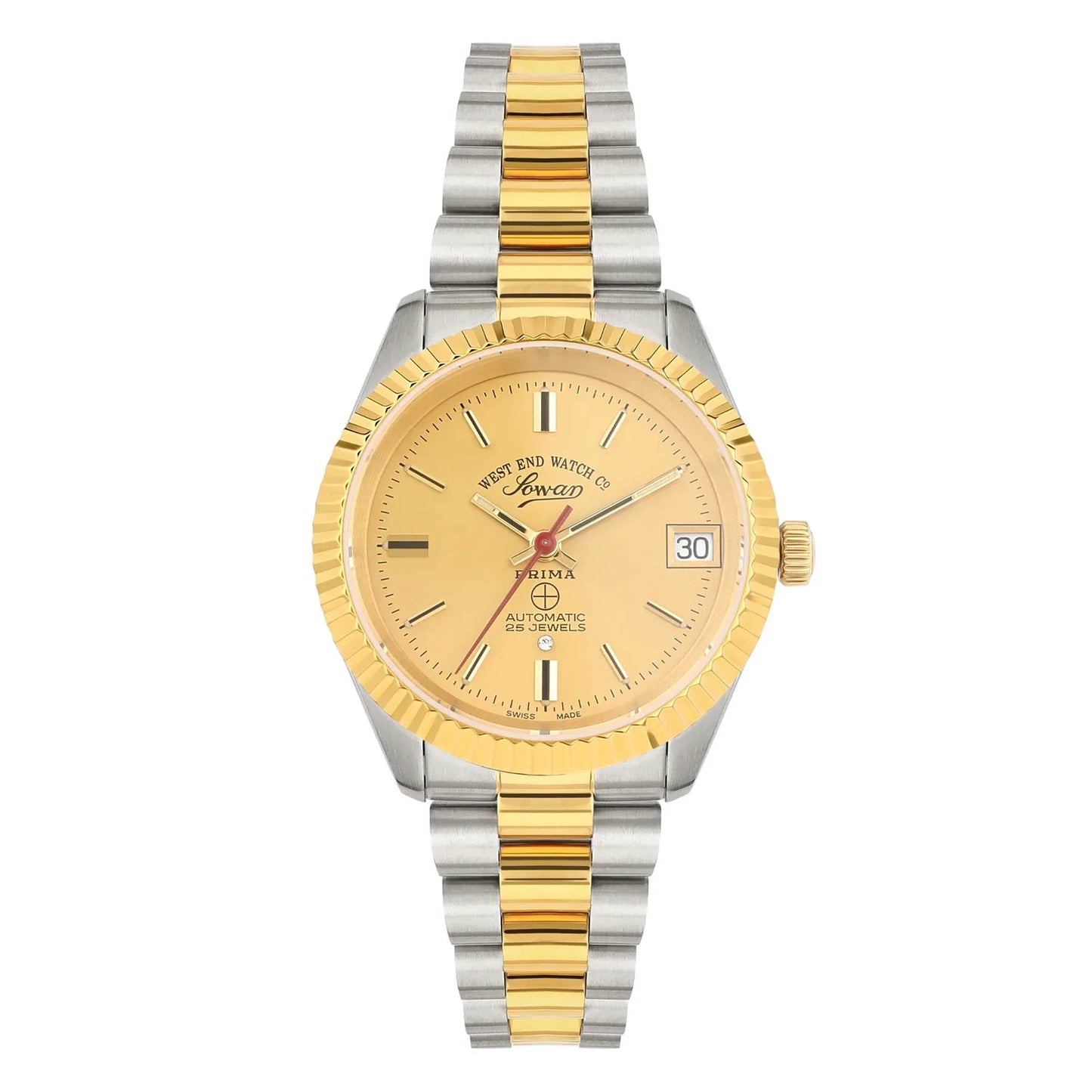 West End Women's 6858.20.2708R Champagne Dial Automatic Watch