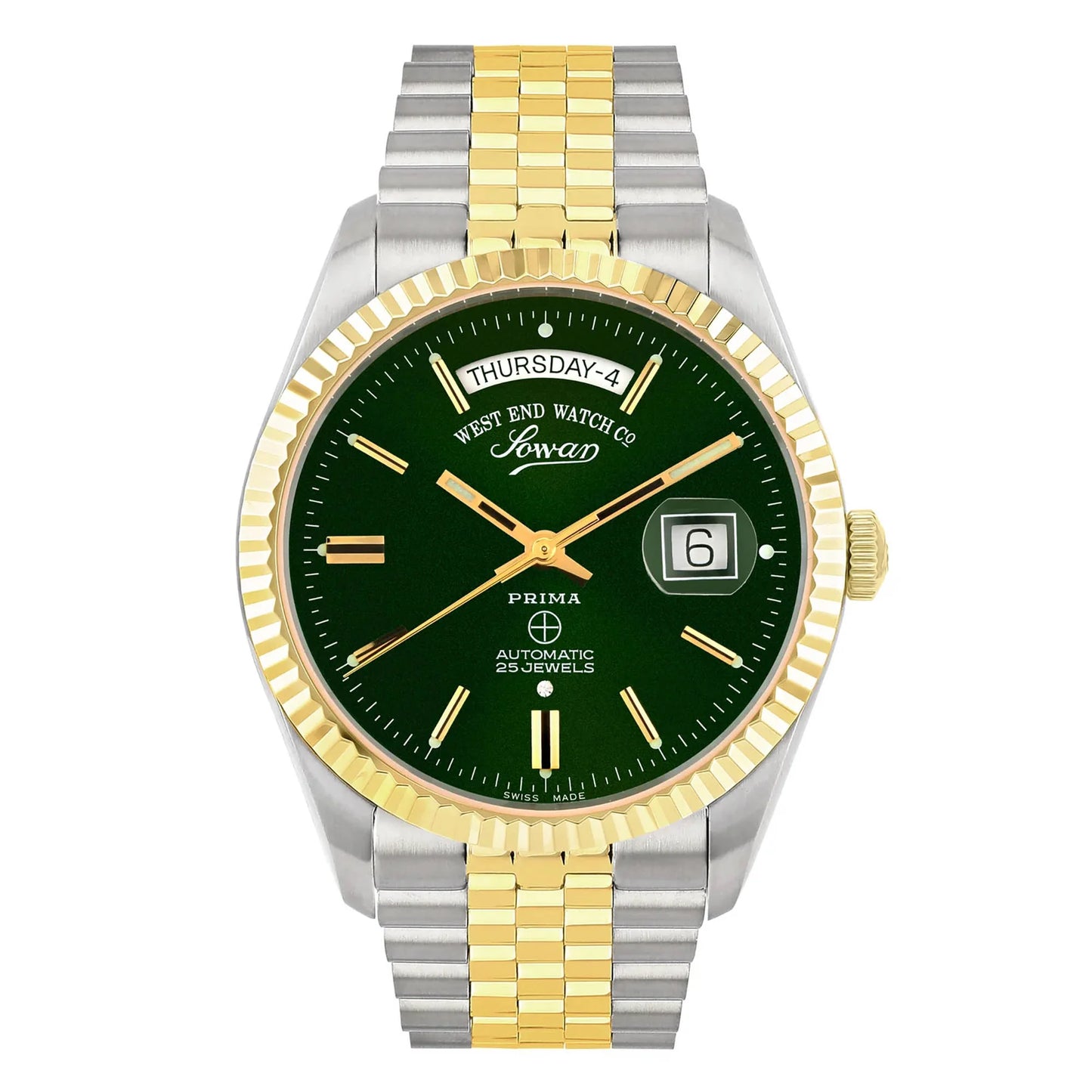 West End Men's Green Dial Automatic Watch 6868.20.3330Y