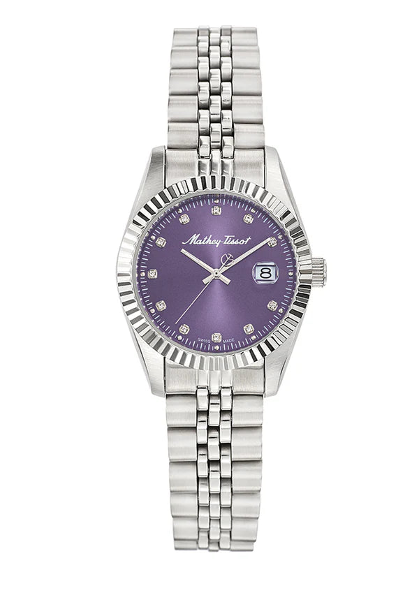 Mathey-Tissot D710APU Purple Dial For Women