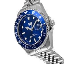 CATERPILLAR QC.141.11.626 Silver Dial Navy Stainless Steel