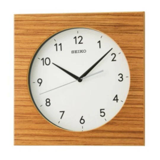SEIKO Wooden Wall Clock QXA766B