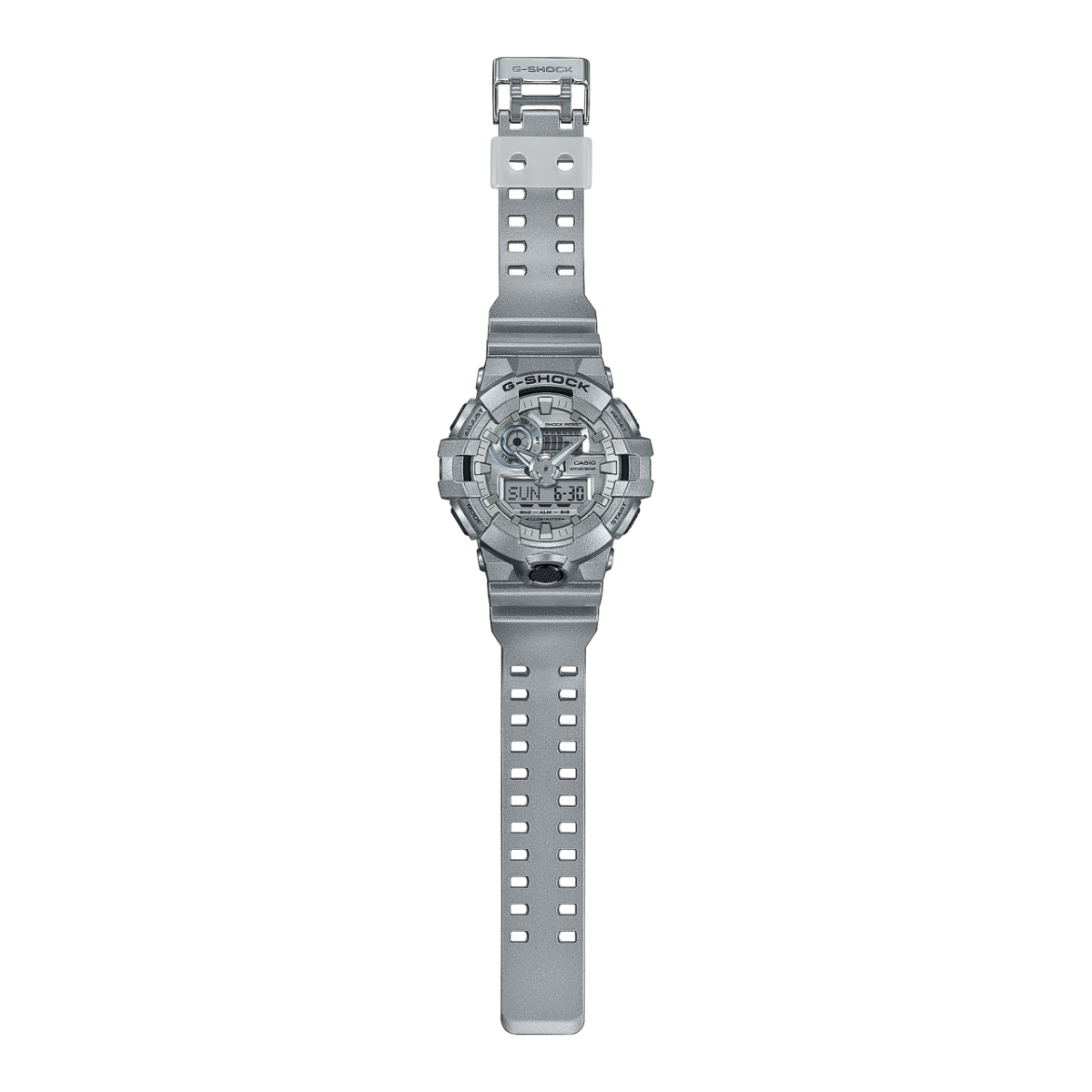 Casio G-Shock Resin Analog-Digital Grey Dial Men Ga-700Ff-8Adr