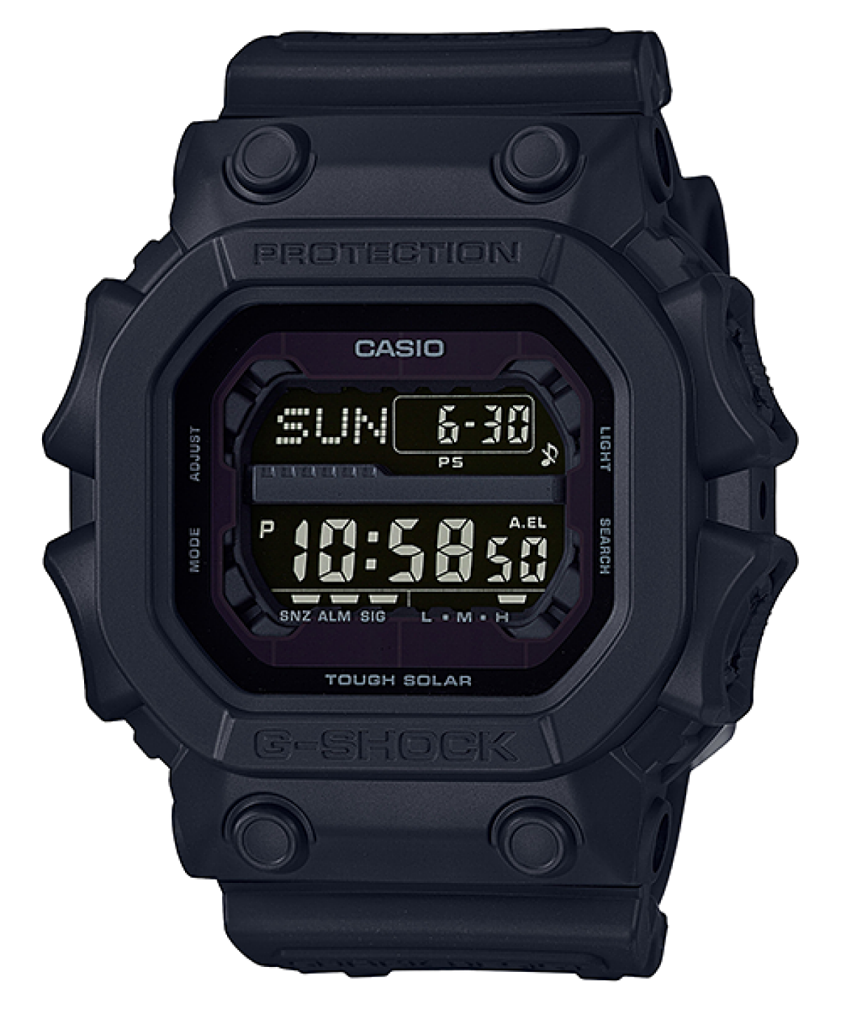 Casio G-Shock GX-56BB-1SDR Digital Dial Black Resin Strap Men's Watch