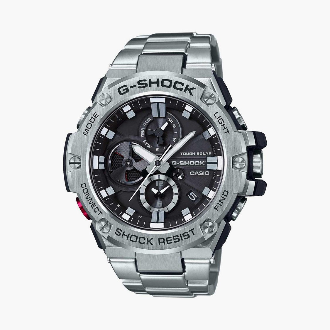 G-Shock GST-B100D-1ADR Solar Powered Smart Watch for Men