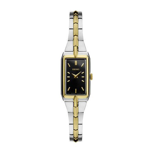 Seiko SWR046 Women's Black Dial Watch