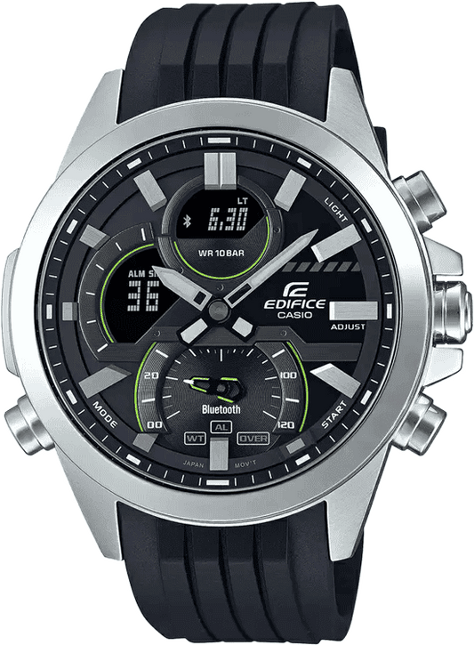 Casio ECB-30P-1ADF Plastic Analog-Digital Men's Watch