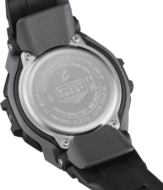 Casio G-Shock GBD-300-1DR Bluetooth Digital Black Dial Men