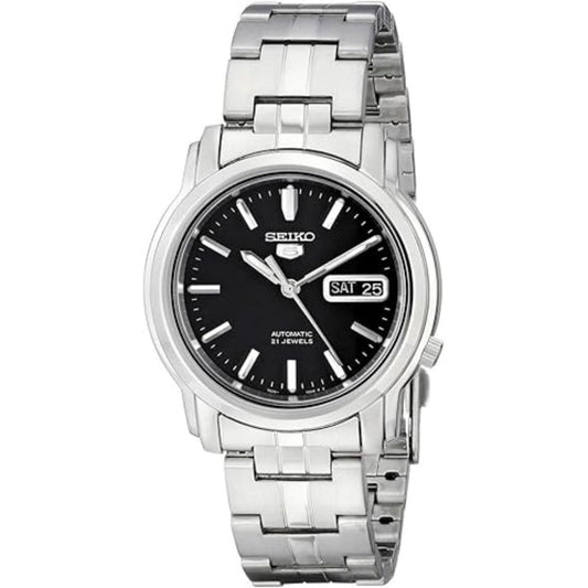 Seiko 5 Automatic Black Dial Stainless Steel SNKK71K1