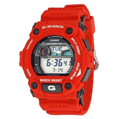 Casio Men's G-7900A-4DR G-Shock Rescue Red Digital Sport Watch