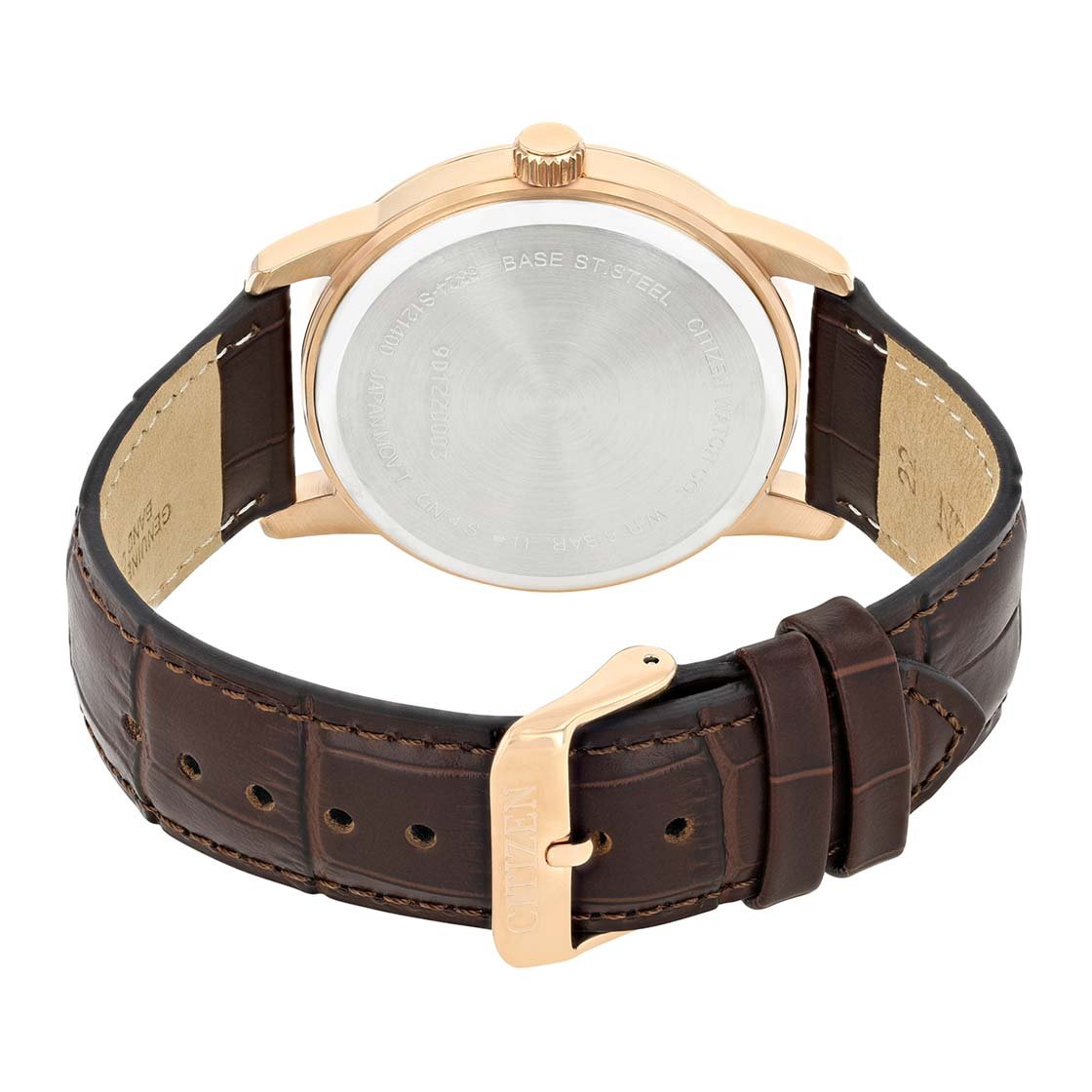 Citizen AK5003-05A Moon Phase Silver Dial Men's Watch