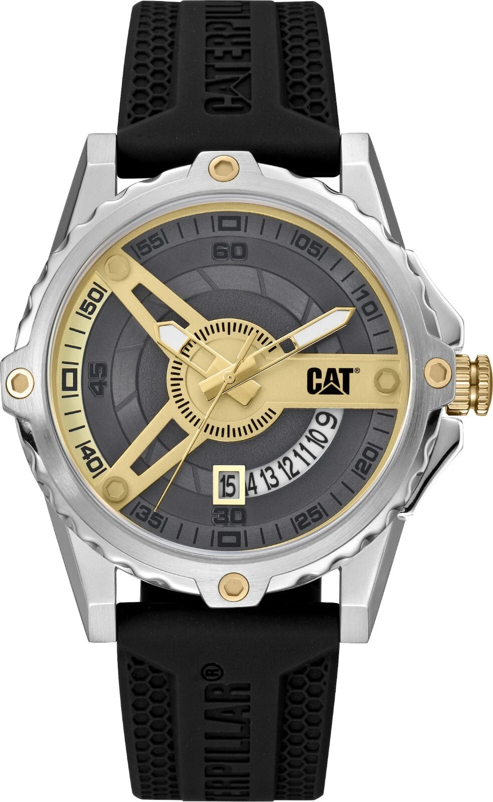 Caterpillar CAT 44mm Stainless Steel Mens Watch (Newport) AM.141.21.223