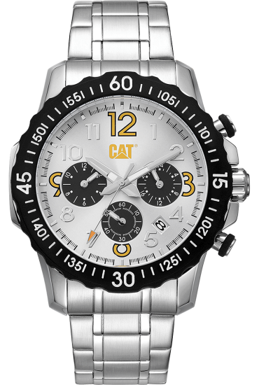 CAT Stainless Steel White Dial Men's Watch  AP.149.11.211