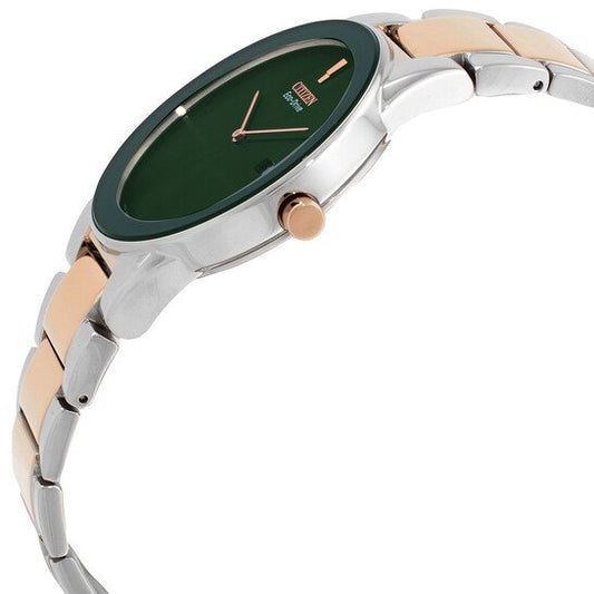 Citizen AU1064-85X Eco-Drive Green Dial Men's Watch