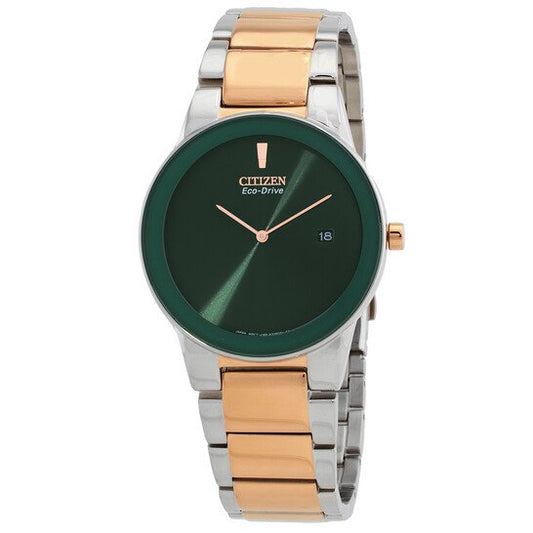 Citizen AU1064-85X Eco-Drive Green Dial Men's Watch