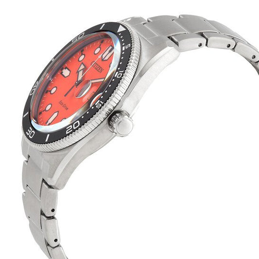 Citizen AW1760-81X Eco-Drive Orange Dial Men's Watch