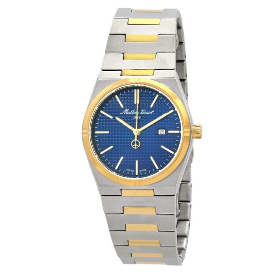 Mathey Tissot D117BBU Blue Dial Ladies Watch