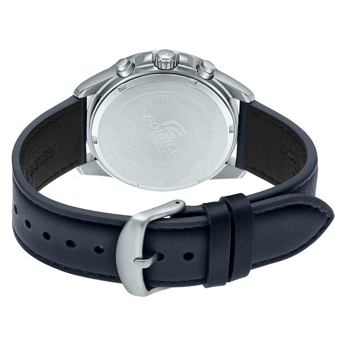 Casio Edifice EFR-526L-2CVUDF Leather Band Men's Watch
