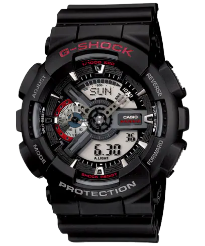 Casio GA-110-1ADR G-Shock Analog-Digital Watch for Men (51 mm)