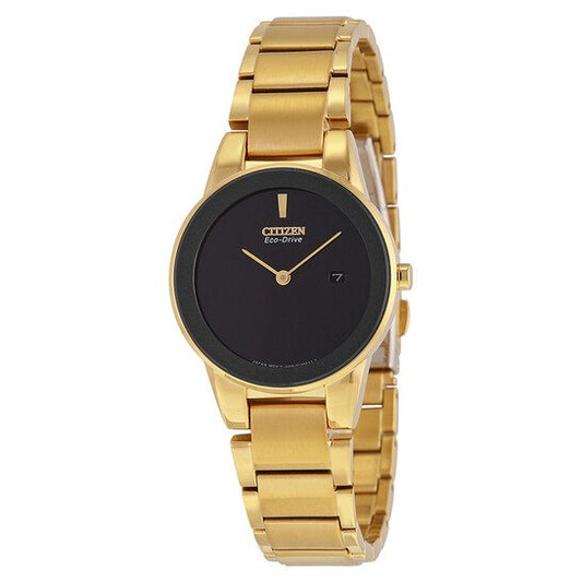 Citizen GA1052-55E Axiom Yellow Gold-tone Ladies Watch