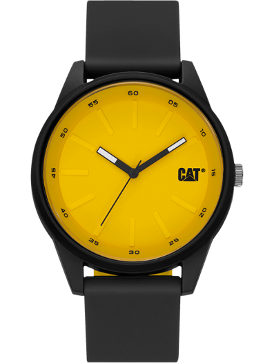 Caterpillar CAT Insignia Analog Yellow Dial Men's Watch-LJ.160.21.721