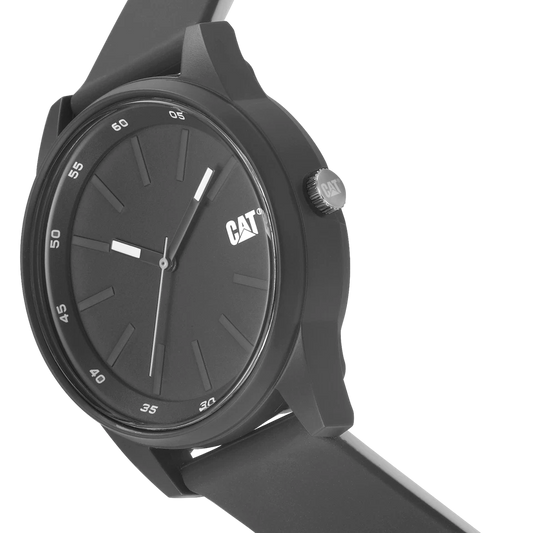 Cat Insignia Gray Men Watch, 42 mm case, Gray Abs case, (LJ.140.24.422)