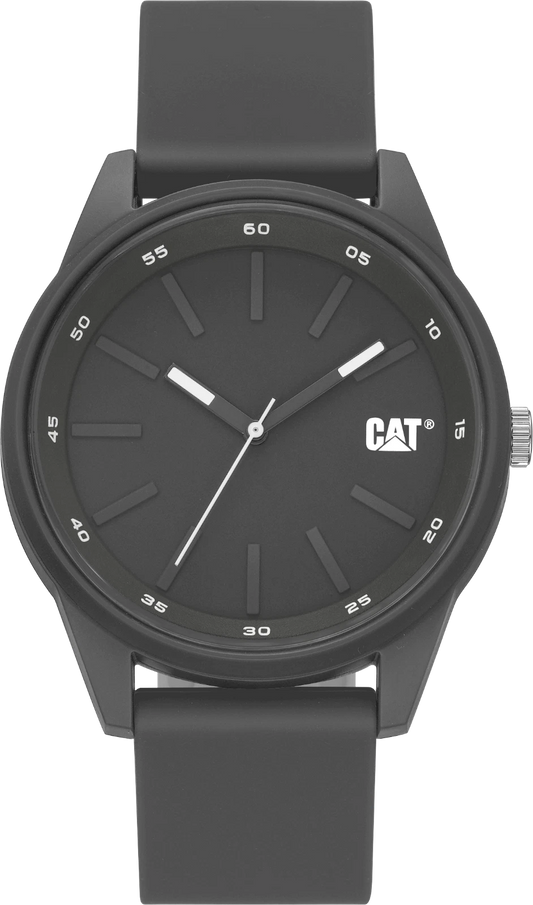 Cat Insignia Gray Men Watch, 42 mm case, Gray Abs case, (LJ.140.24.422)