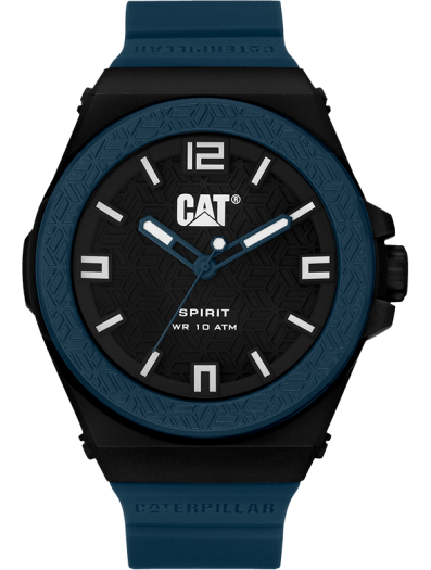 CATERPILLAR LO.111.26.116 Casual Men's Blye Black Rubber Strap