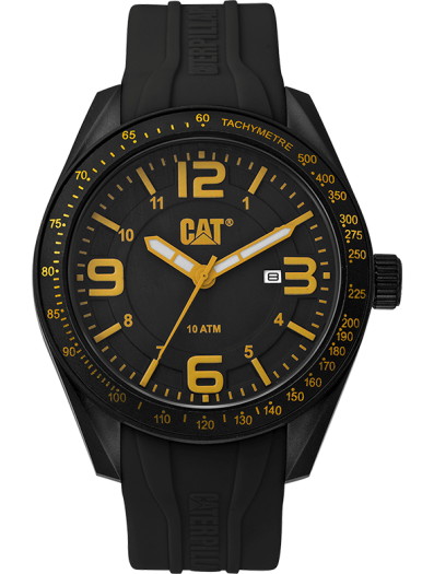 Oceania Black Yellow LQ.161.21.137 Mens Watch
