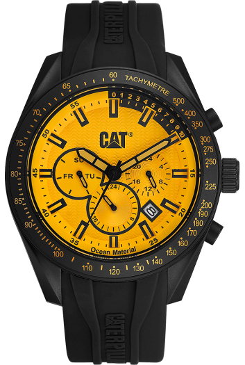 Cat Oceania Multi Watch Lq.169.21.721 Black Black Yellow