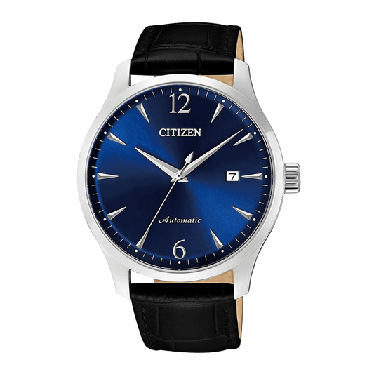 CITIZEN NJ0110-18L MECHANICAL GENTS WATCH BLUE DIAL