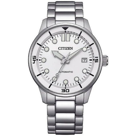 Citizen NJ0191-83A Automatic White Dial Men's Watch