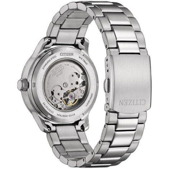 Citizen NJ0191-83X Automatic Salmon Dial Men's Watch