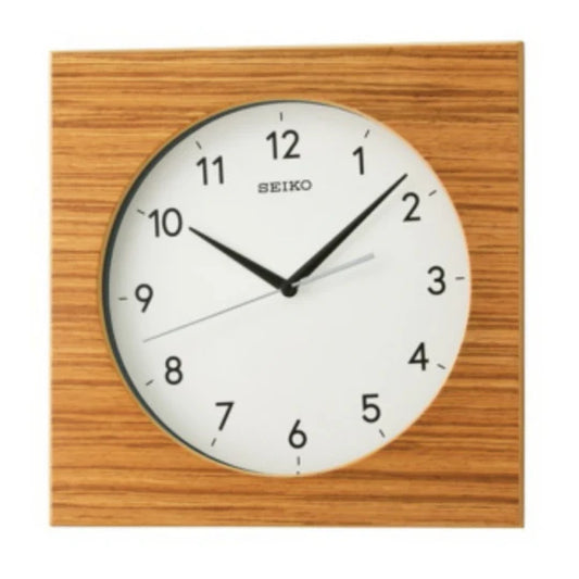 SEIKO Wooden Wall Clock QXA766B