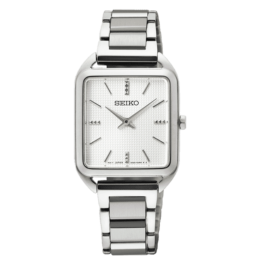 Seiko SWR073P1 Stainless Steel White Dial Quartz