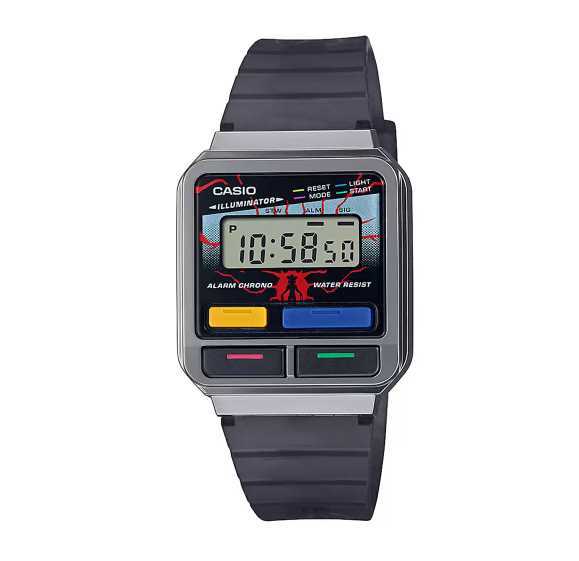 Casio A120WEST-1ADR New Vintage Digital Stainless Steel Watch