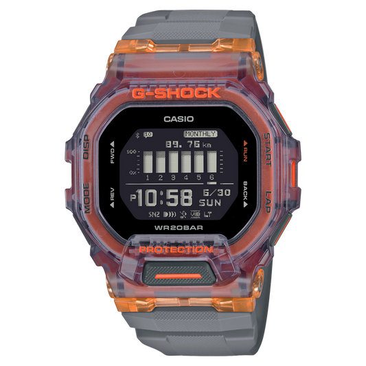 Casio G-Shock GBD-200SM-1A5DR Dial Resin Strap Men's
