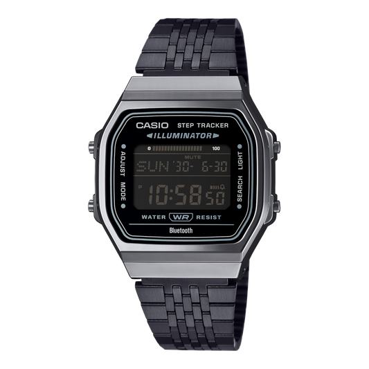 Casio Vintage ABL-100WEGG-1BDF Bluetooth Digital Black Dial Unisex