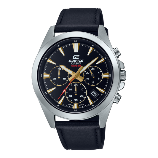 Casio Edifice EFV-140L-1AVUDF Analog Black Dial Men