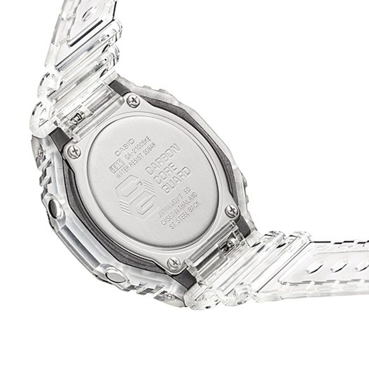 Casio G-SHOCK Skeleton Series GA-2100SKE-7A Watch, Bracelet Type