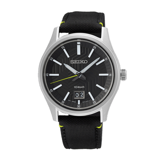 SEIKO SUR517P1 Quartz Black Dial Men's Watch