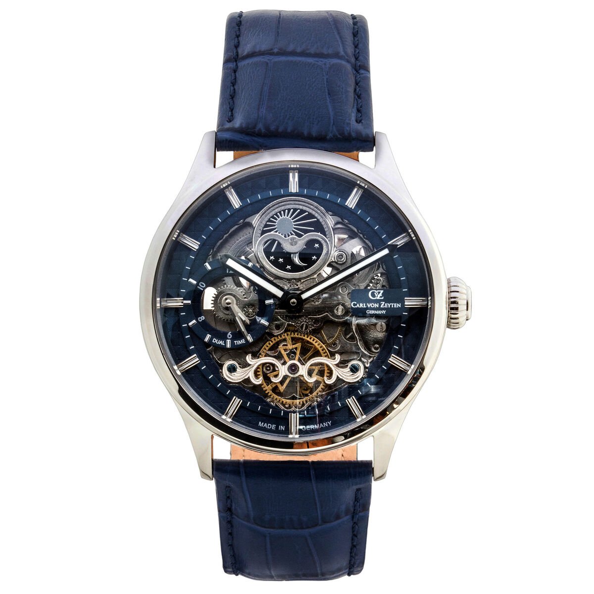 Carl von Zeyten CVZ0008BLS Skeleton Automatic watch