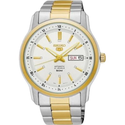 Seiko Automatic White Dial SNKP14K1