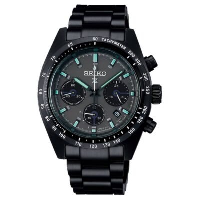 Seiko Black Series Night Speedtimer SBDL103