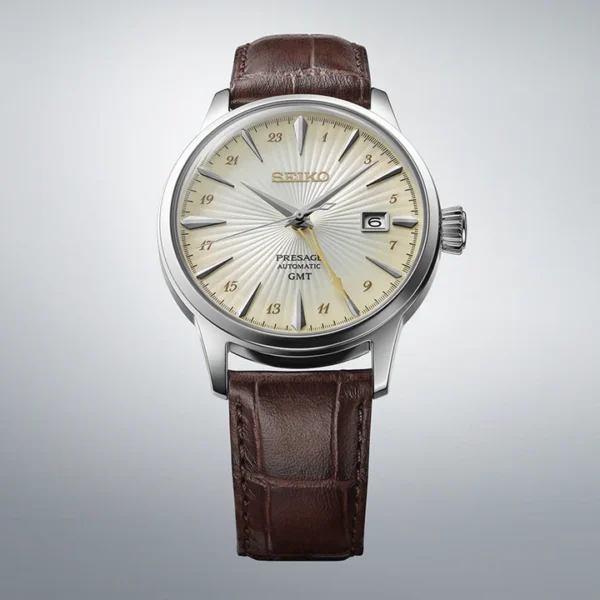 Seiko Presage Acacia Cocktail Time GMT Watch SSK041J1 - Image 2
