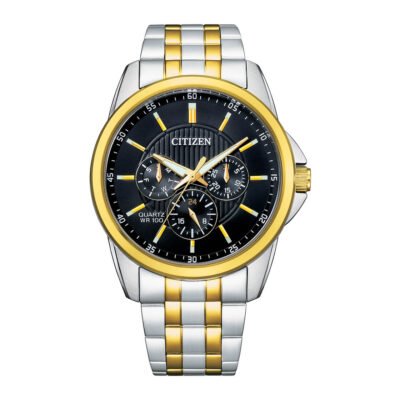 Citizen AG8348-56E Quartz Black Dial Men's Watch