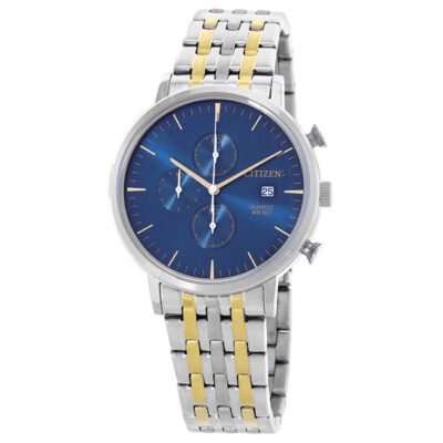 Citizen AN3614-54L Chronograph Quartz Blue Dial Men's Watch