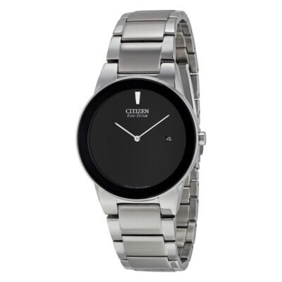 Citizen AU1060-51E Axiom Eco-Drive Black Dial Men's Watch
