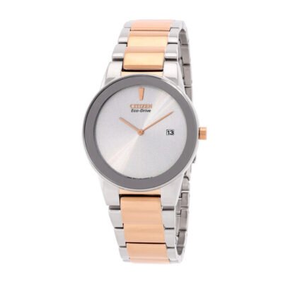 Citizen AU1064-85A Eco-Drive White Dial Men's Watch